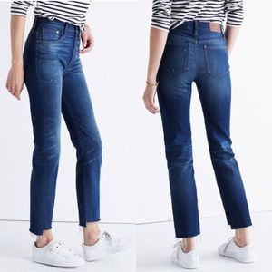 Madewell Perfect Vintage Jeans Step-Hem Edition